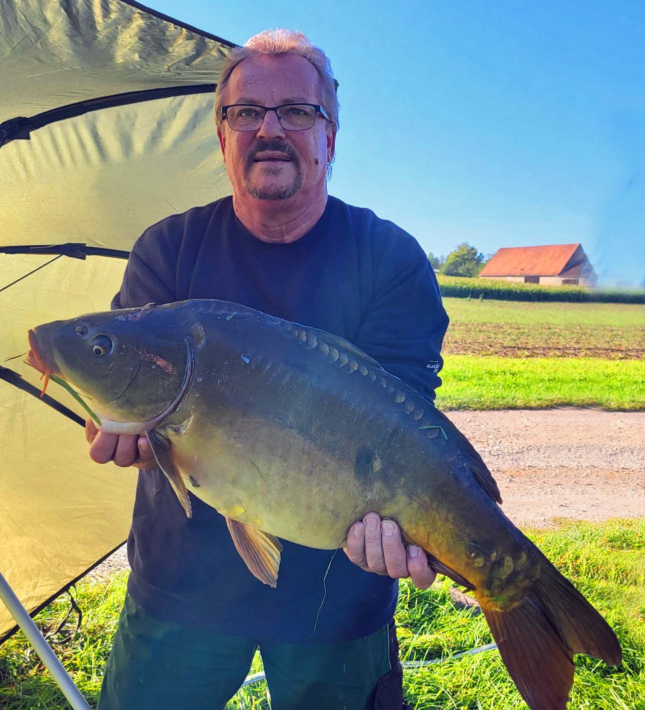 Dieter Füssel Karpfen 65 cm 6900 g Wörnitz