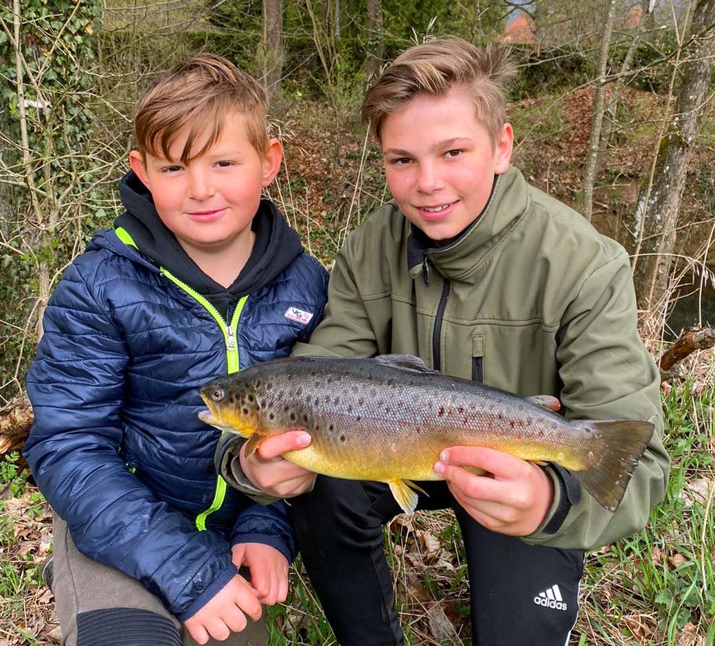 Niklas Hochreuther Bachforelle 45 cm 1 kg Pegnitz