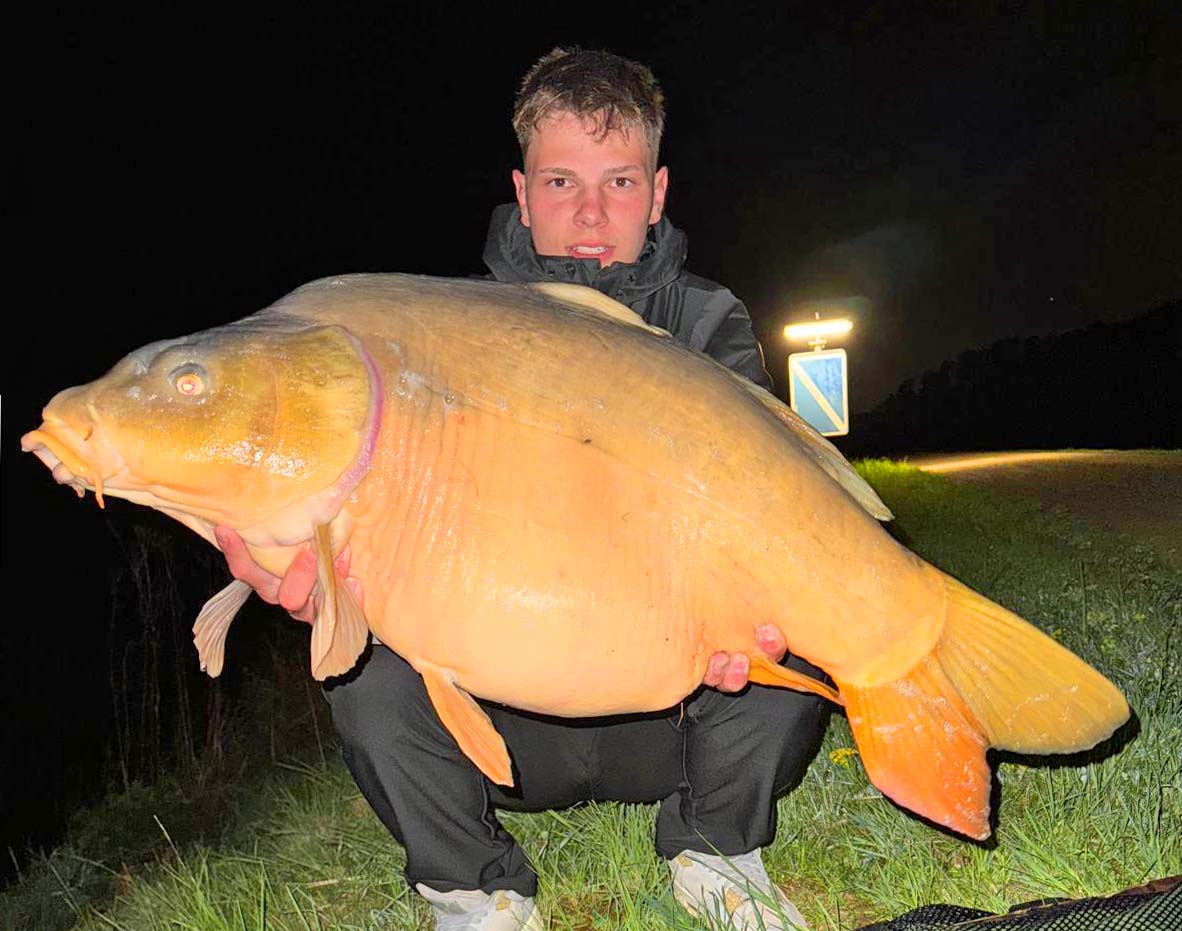 iklas Hochreuther Karpfen 89 cm 36 Pfund RMD-Kanal