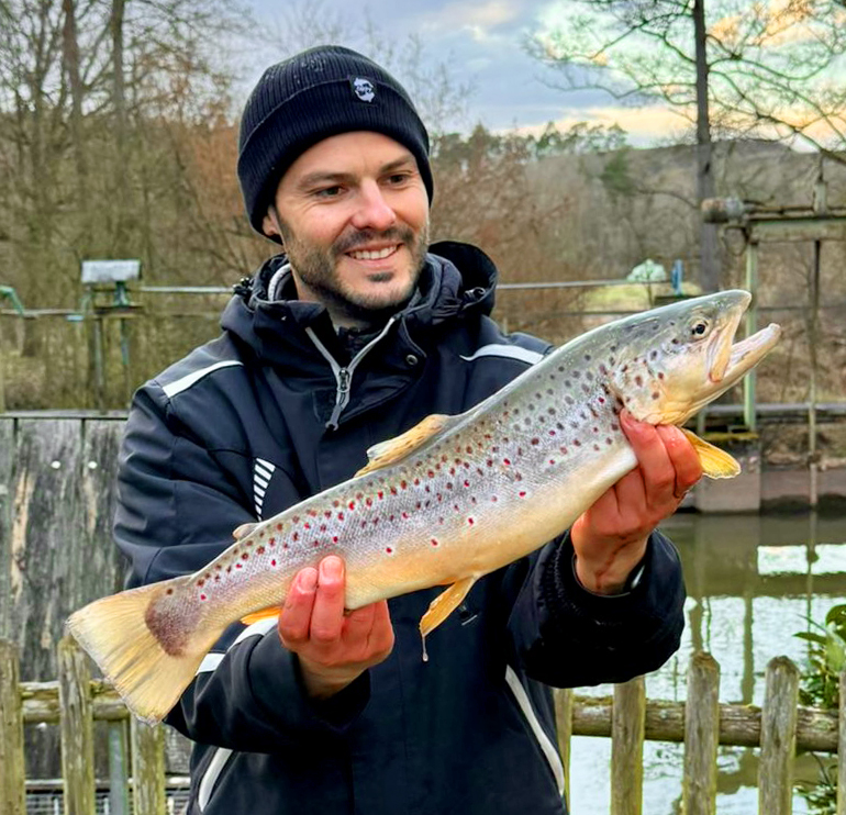 Benedikt Kopppen Bachforelle 54 cm 1750 g Schwarzach